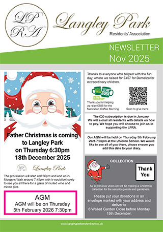 Langley Park Newsletter Nov-2025